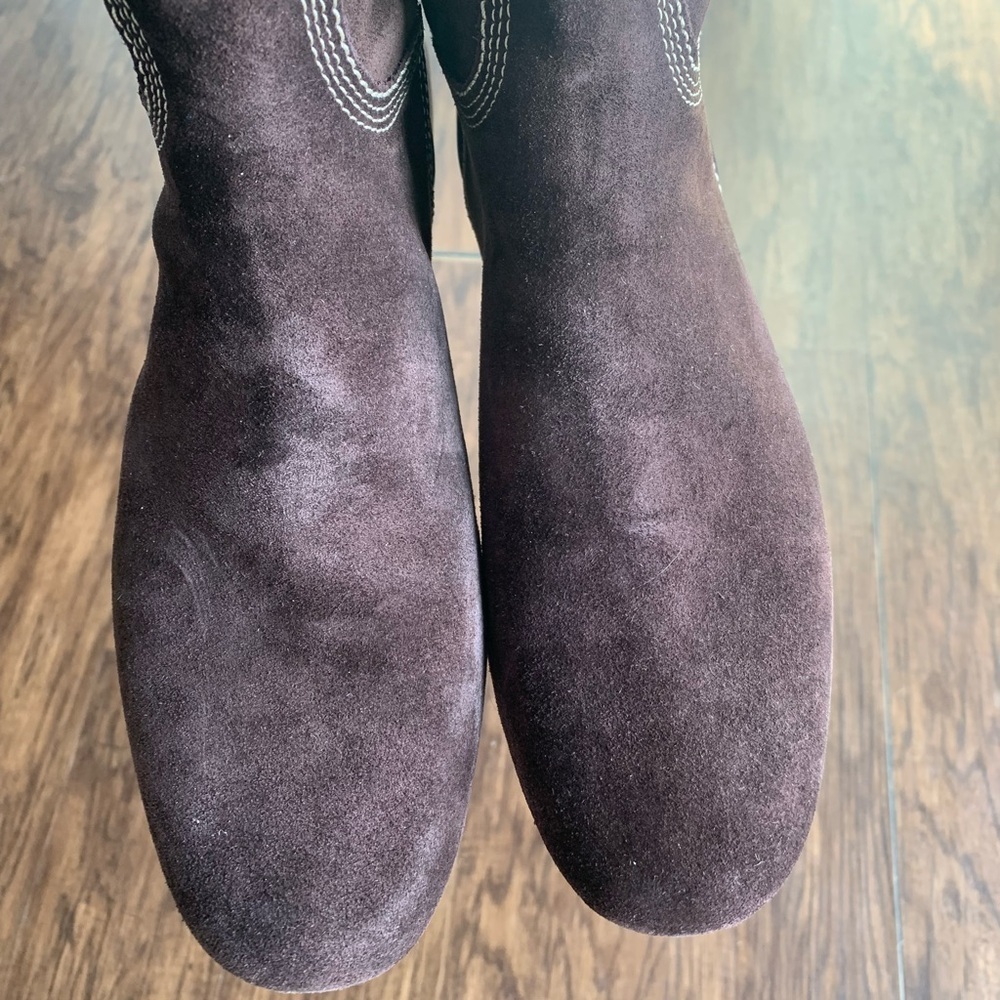 Timberland Dark Brown chocolate Leather Boots - Picture 9 of 9